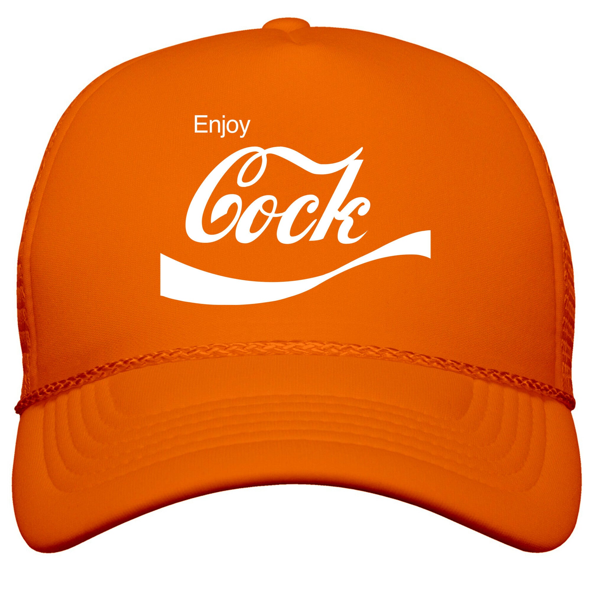 Enjoy Cock Snapback Trucker Hat
